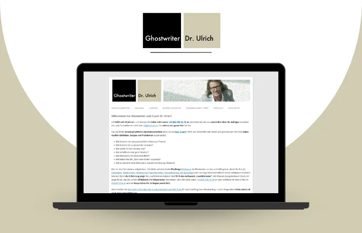 Ghostwriter Diplomarbeit