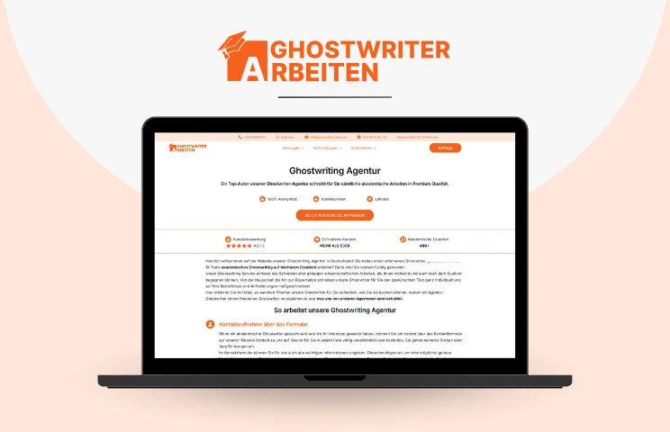 Ghostwriterarbeiten