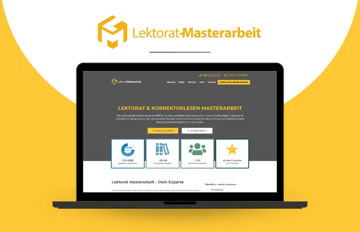 Lektorat Masterarbeit