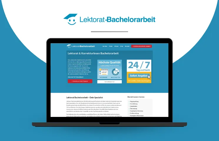 Lektorat Bachelorarbeit